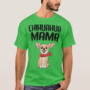 Hund Chihuahua Tekopp Puppy Mamma Cute Cudely Nove T Shirt