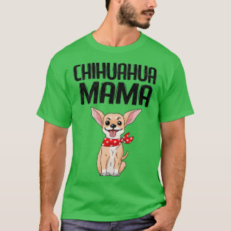 Hund Chihuahua Tekopp Puppy Mamma Cute Cudely Nove T Shirt