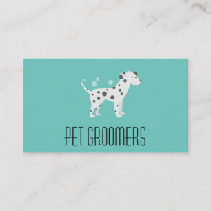 Hund Cleaner Pet Groomer Djurtjänster Visitkort