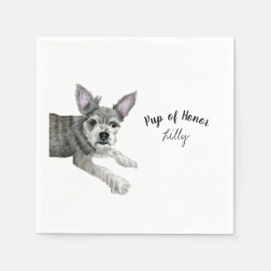 Hund Cocktail Napkins Pappersservett