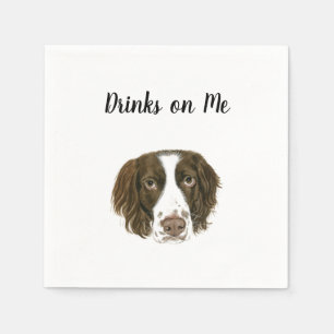 Hund Cocktail Napkins Pappersservett