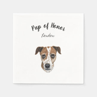 Hund Cocktail Napkins Pappersservett