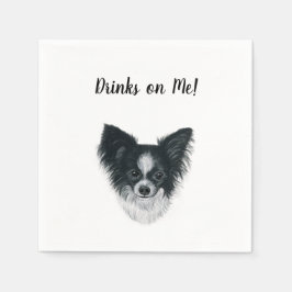 Hund Cocktail Napkins Pappersservett