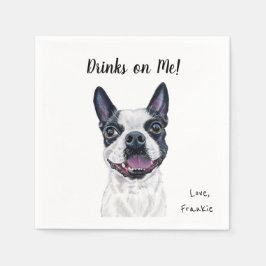 Hund Cocktail Napkins Pappersservett