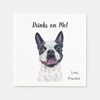 Hund Cocktail Napkins Pappersservett