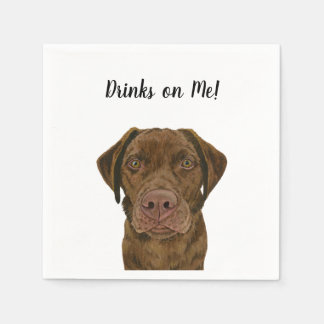 Hund Cocktail Servetter