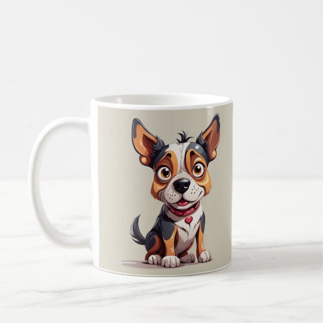 Hund Coffee Mugg (Vänster)