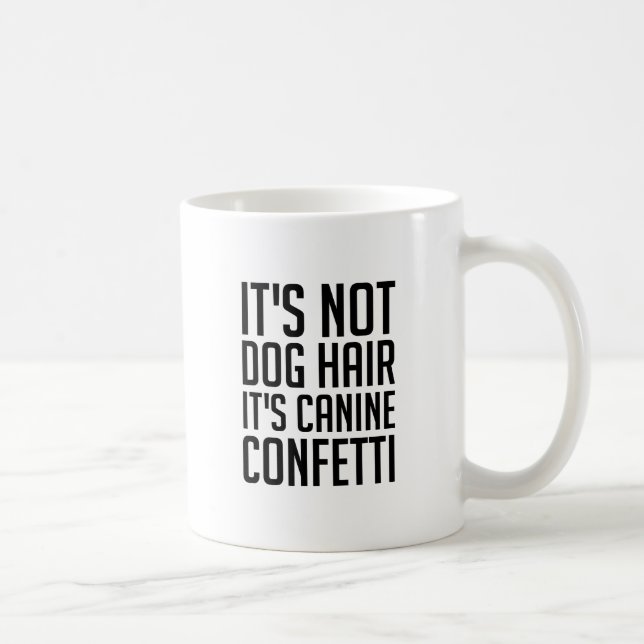 Hund Confetti Kaffemugg (Höger)