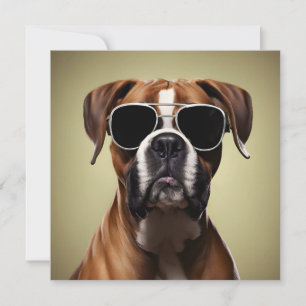 Hund coola Boxer