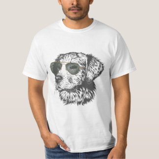 Hund coola Shades T Shirt