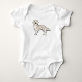 Hund Cream Golden Retriever T Shirt