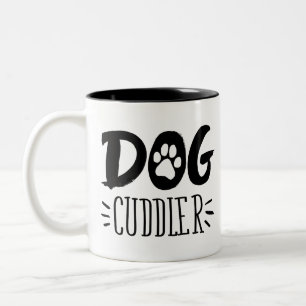 Hund Cuddler Hund Cuddler Drawn Tass Två-Tonad Mugg