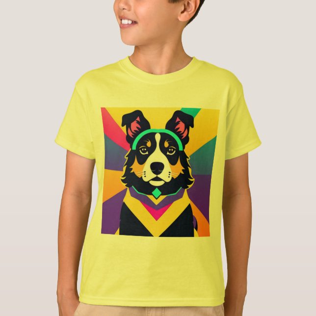 HUND CUTE T SHIRT (Framsida)