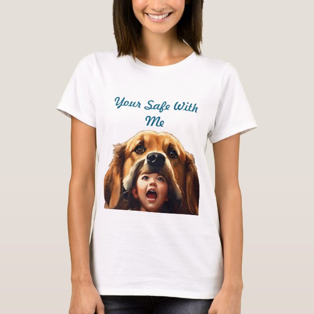 Hund Cutie T-Shirt (Framsida)