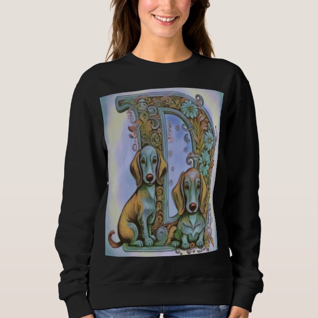 Hund D, Alfabet T Shirt (Framsida)