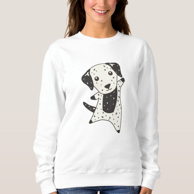Hund Dalmatien Retriver Cute Hundar För barn T Shirt (Framsida)