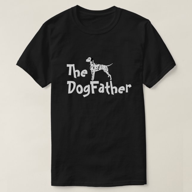 Hund Dalmatien T-Shirt (Design framsida)