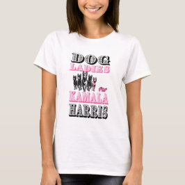 Hund dam för Kamala Harris T Shirt