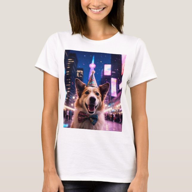 hund, dammskjortor 2025 t shirt (Framsida)
