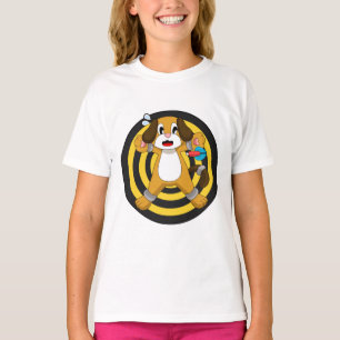 Hund Darts Dartboard T Shirt
