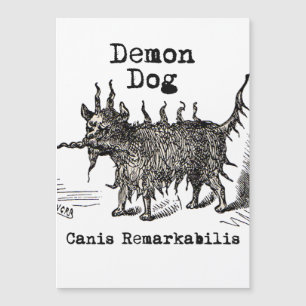 Hund Demon Vintage Funny Cute