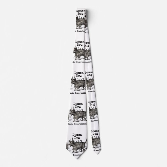 Hund Demon Vintage Funny Cute Slips (Framsida)