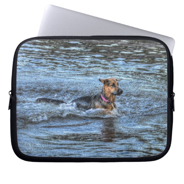 Hund design för Pet-älskare Laptop Sleeve (Framsidan)