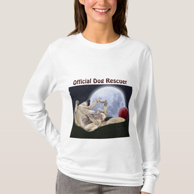 Hund design för Pet-älskare Tee Shirt (Framsida)
