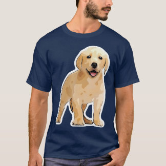 Hund design med en söt labradodynga t shirt