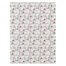 Hund Designer Tablecloth - Hund Födelsedagsfest Gi