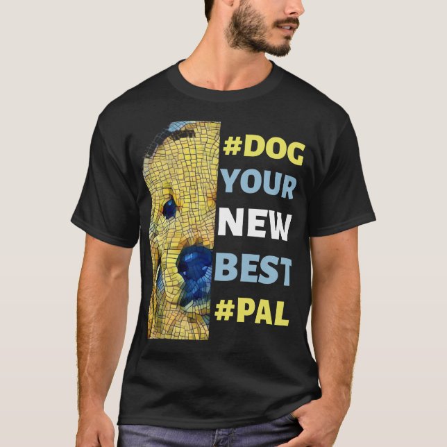 #Hund, ditt nya bästa val nr T Shirt (Framsida)