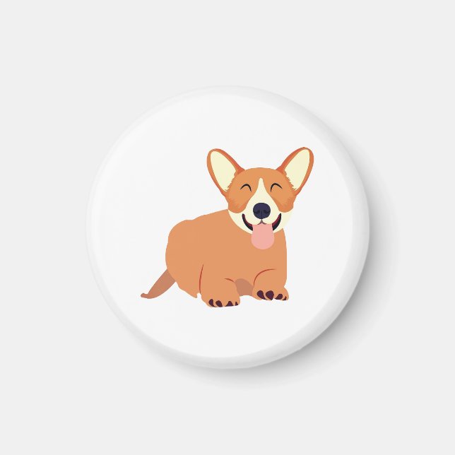 Hund, Djur, Konst Magnet (Framsidan)