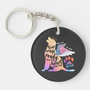 Hund Djur Minnesmärke Akvarell Söt Design Kärlek