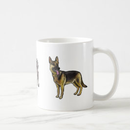 hund djurälskare k-9 hund mugg