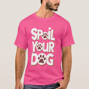 Hund Djurälskare Retro 8 T Shirt
