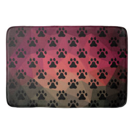 Hund, djurfotavtryck, sällskapsdjur, kattdjur badrumsmatta