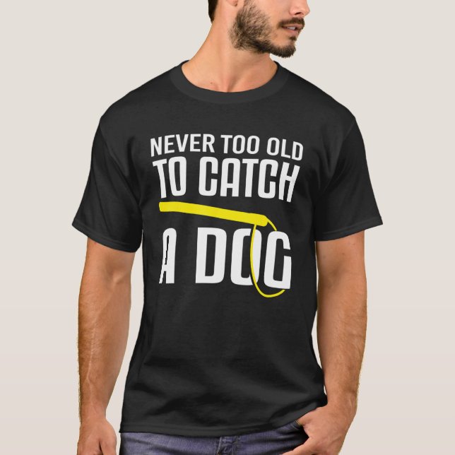 Hund Djurkontroll och Professionell Catcher T Shirt (Framsida)