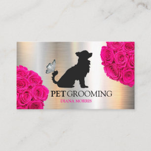 Hund Djursällskapsdjur Logotyp Veterinär Clinic Pe Visitkort