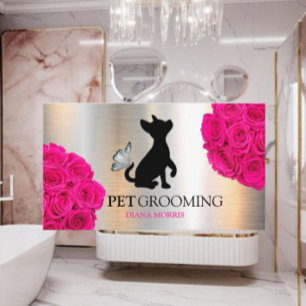 Hund Djursällskapsdjur Logotyp Veterinär Clinic Pe Visitkort