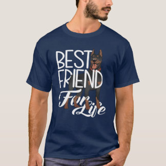Hund Doberman Owner Friends roligt T Shirt
