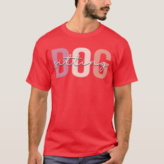 Hund Dog Walker Hund Sitter lustig flicka T Shirt