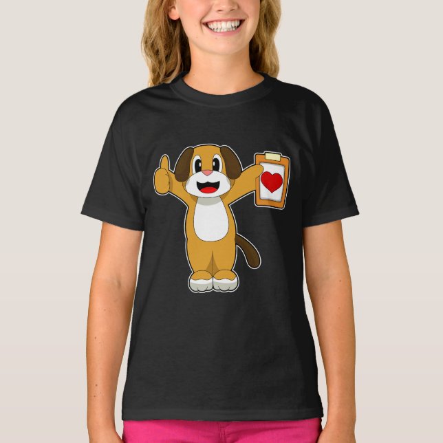 Hund Doktor T Shirt (Framsida)