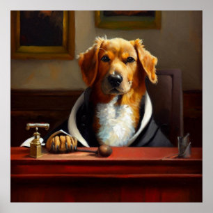 Hund Domare Poster