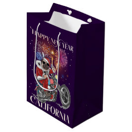 Hund Drives a Motorcycle to California