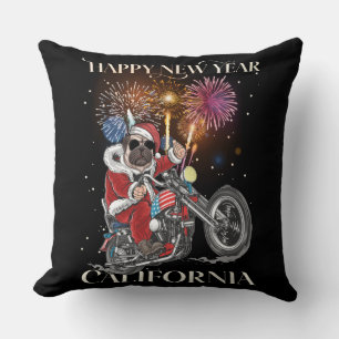 Hund Drives a Motorcycle to California Kudde