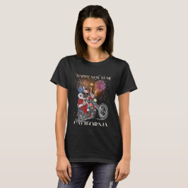 Hund Drives a Motorcycle to California T Shirt