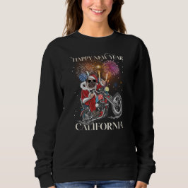 Hund Drives a Motorcycle to California T Shirt