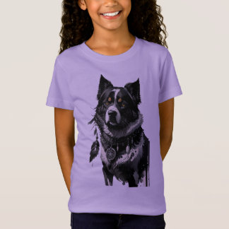hund, drömmare, amulet, talisman. t shirt
