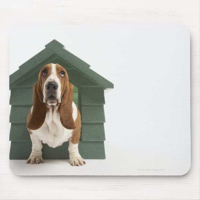 Hund efter doghouse musmatta (Framsidan)