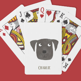 Hund eget namn för Lusopsfelsarbetaren Retriever Casinokort